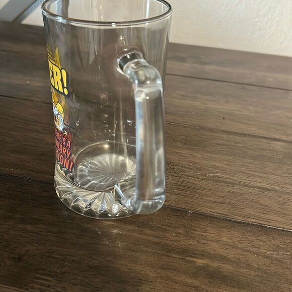 Vintage Homer Simpson Beer Mug | The Simpsons Quote Glass - Picture 2 of 6